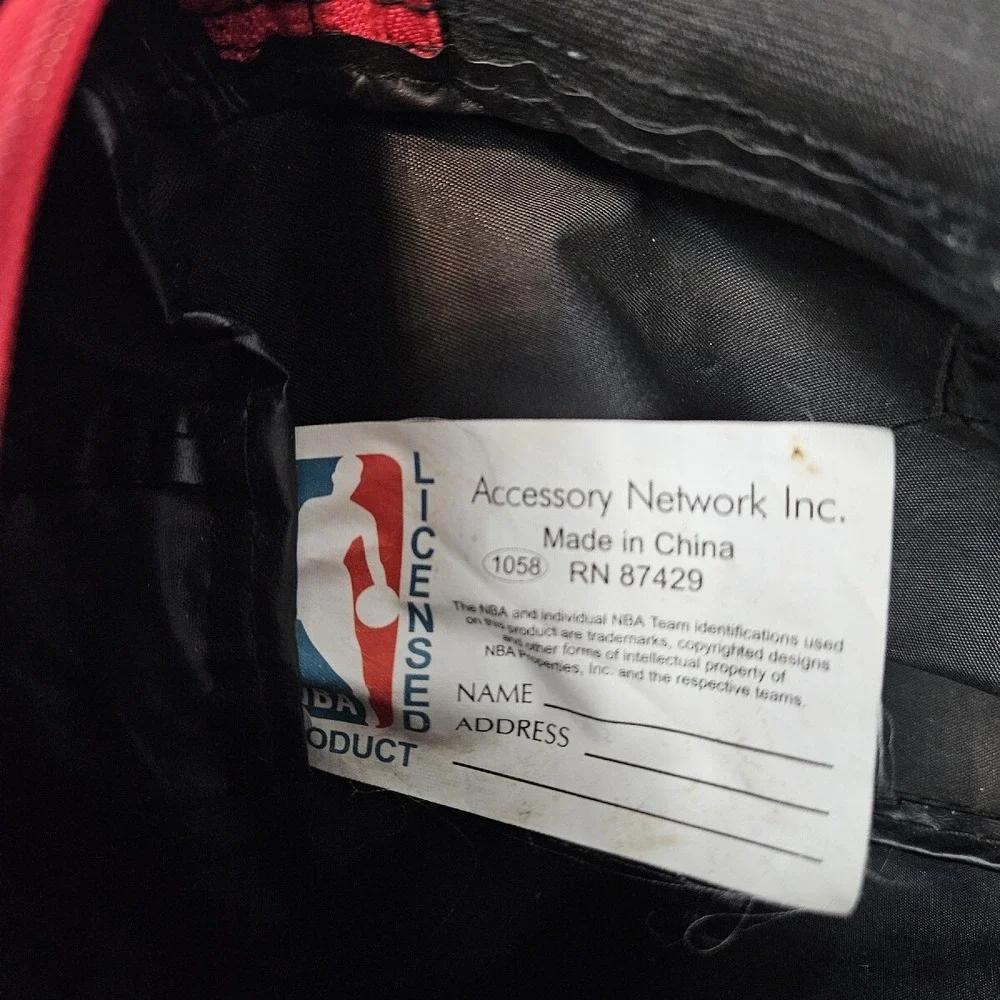 Vintage NBA Chicago Bulls Basketball Small Duffel Bag Unisex